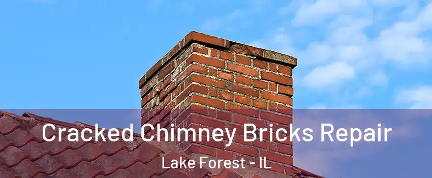  Cracked Chimney Bricks Repair Lake Forest - IL