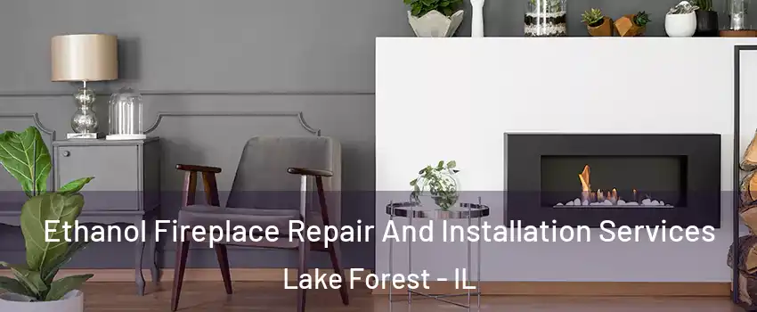  Ethanol Fireplace Repair And Installation Services Lake Forest - IL
