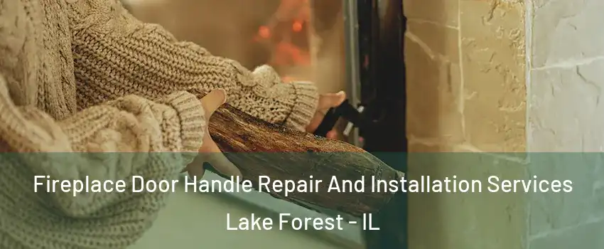  Fireplace Door Handle Repair And Installation Services Lake Forest - IL