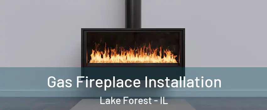  Gas Fireplace Installation Lake Forest - IL