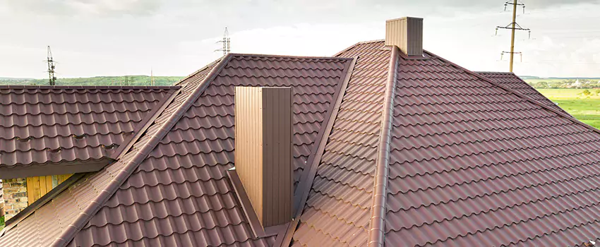 Residential Chimney Flashing Restoration in Lake Forest, IL