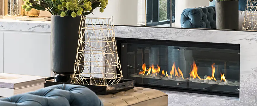 Custom Fireplace Crystals in Lake Forest, Illinois