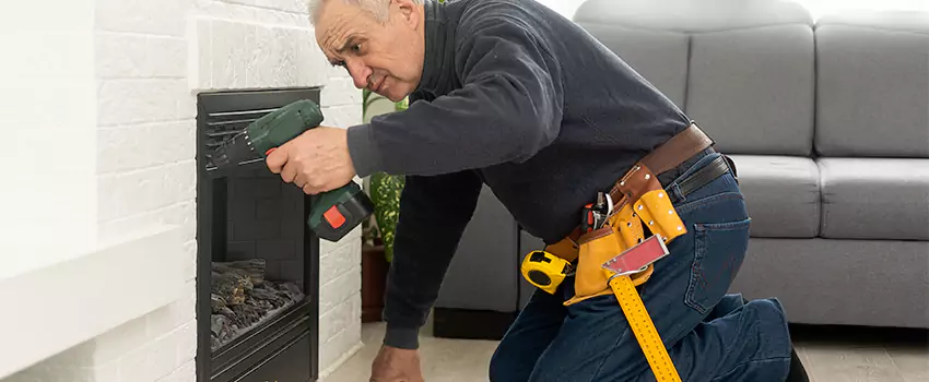 New Indoor Fireplace Installation in Lake Forest, Illinois