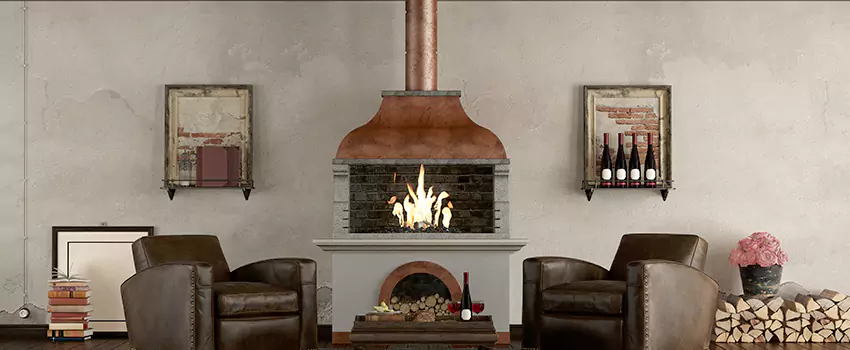 Thelin Hearth Products Providence Pellet Insert Fireplace Installation in Lake Forest, IL