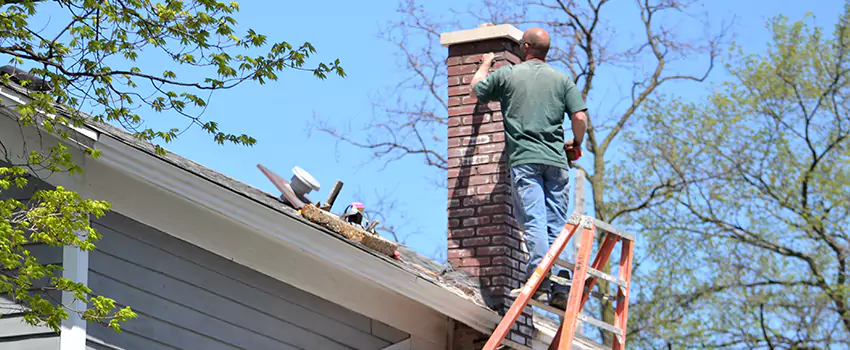 Vinyl and PVC Chimney Flashing Installation in Lake Forest, IL