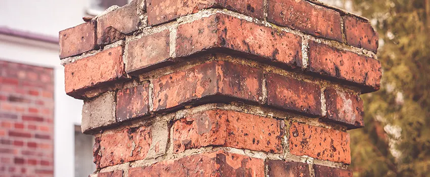 Cracked Chimney Bricks Repair Cost in Lake Forest, Illinois