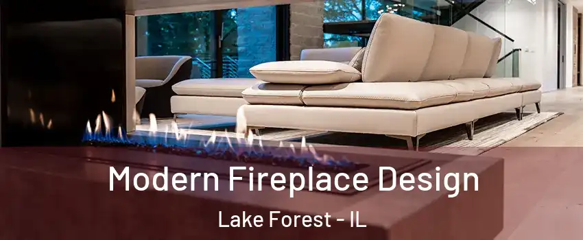  Modern Fireplace Design Lake Forest - IL