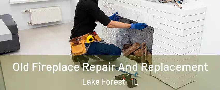  Old Fireplace Repair And Replacement Lake Forest - IL