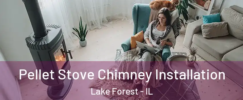  Pellet Stove Chimney Installation Lake Forest - IL